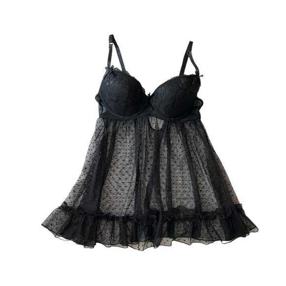 Rene Rofe Push Up Babydoll Top - Picture 1 of 11